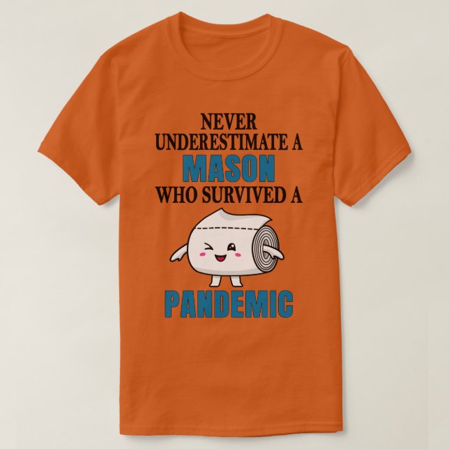 Cool Mason Paramedic T-Shirt (Design Front)
