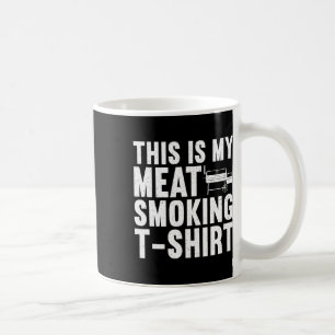 Cool Meat Smoking Art For Men Women Bbq Griller Me Coffee Mug
