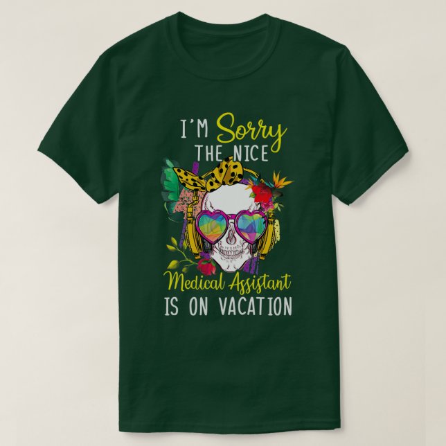 Cool Medical Assistant Classic TShirt (Design Front)