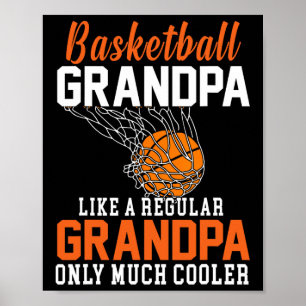 Cool Mens Sketll Grandpa - Funny Sketll Grandfathe Poster