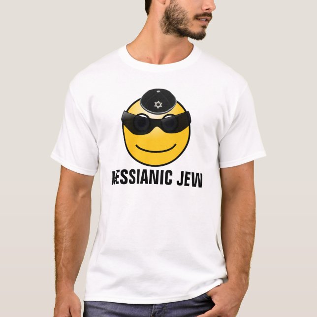 Cool Messianic Jewish T-shirts, Jew T-Shirt (Front)