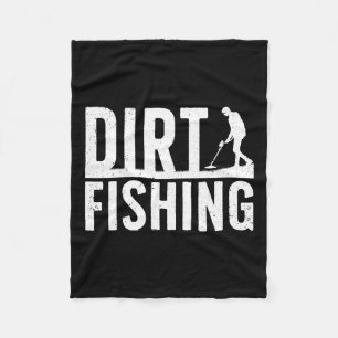 Cool Metal Detecting For Men Women Detector Treasu Fleece Blanket