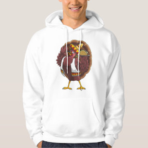 Cool Mexican Turkey Serving Tacos Funny Tha Hoodie