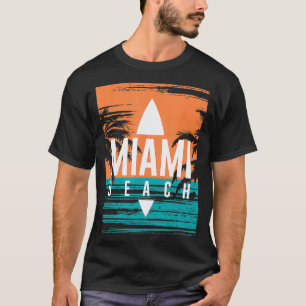 Cool Miami Beach  s I Love Miami Florida Miami  T-Shirt