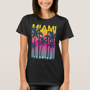 Cool Miami Florida Graphic Design Tees, I Love Mia T-Shirt