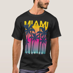 Cool Miami Florida Graphic Design Tees, I Love Mia T-Shirt