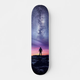 Cool Milky Way Skateboard