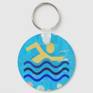 Cool mind in hot times key ring