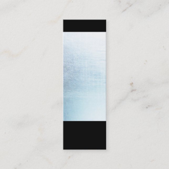 Cool Minimalistic Zen Business Card (Front)