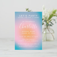 Cool Mod Colourful Groovy Custom Photo Graduation