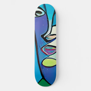 Cool Modern Abstract Art Skateboard Deck