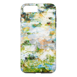 Cool modern Abstract green painting Design Case-Mate iPhone Case