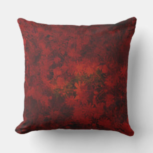 Cool, modern art of floral / flower pattern cushion