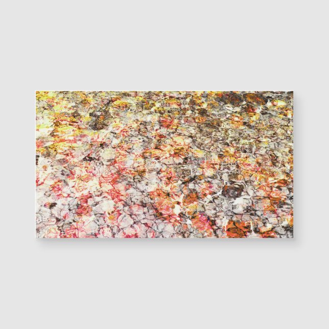 Cool, modern, colourful abstract background (Front)