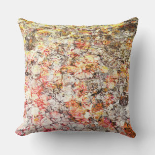 Cool, modern, colourful abstract background cushion