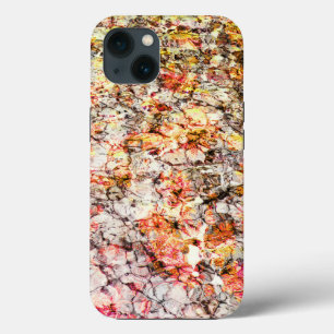 Cool, modern, colourful abstract background iPhone 13 case