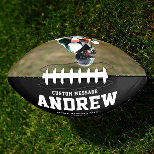 Cool Modern Custom Photo Gift Unique Trendy Football