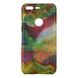 Cool Modern Earth Tones Agate Stone 4a Uncommon Google Pixel Case