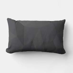 Cool, modern, elegant, trendy trapezoid shapes lumbar cushion