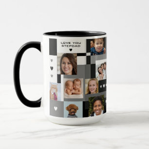 Cool Modern Family Gift 18 Photos Love You Stepdad Mug