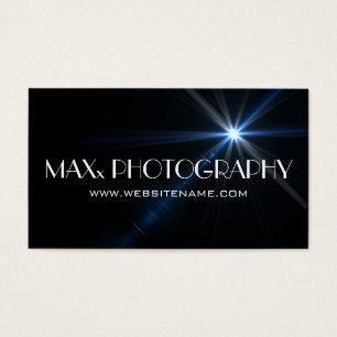 Cool Modern Flare Photographer Photography