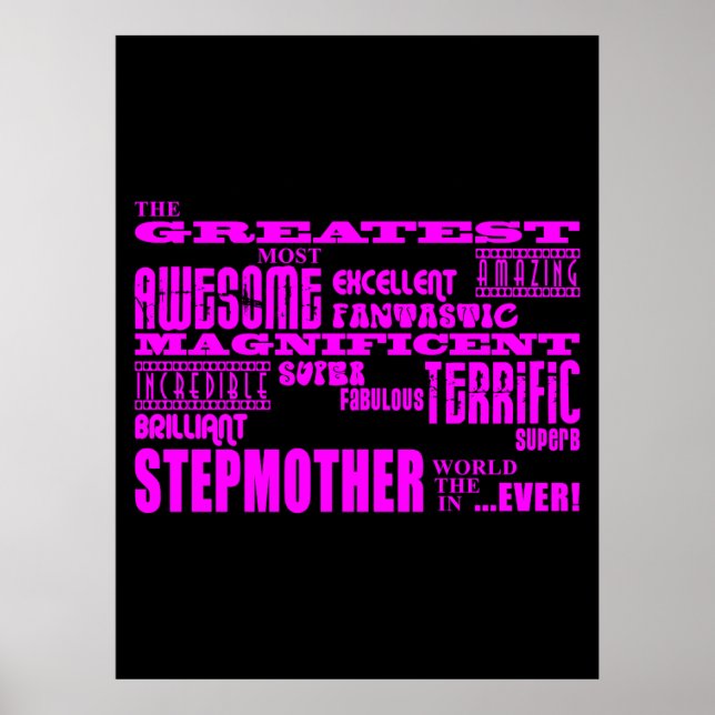 Cool Modern Fun Stepmothers : Greatest Stepmother Poster (Front)