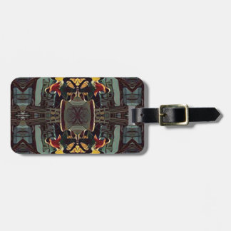 Cool Modern Masculine Hip Pattern Luggage Tag