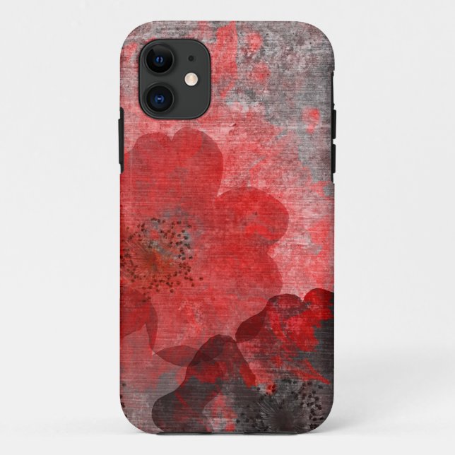 Cool modern unique floral asian pattern design Case-Mate iPhone case (Back)