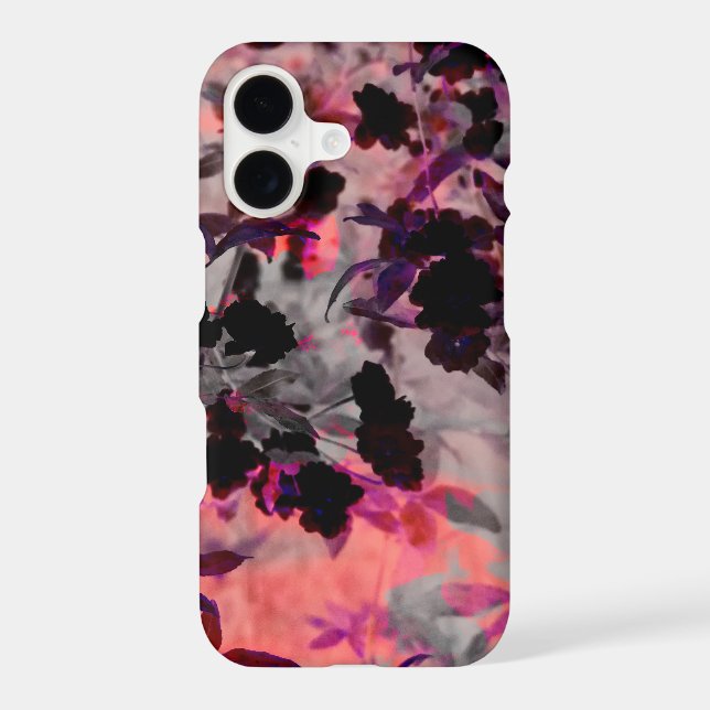 Cool modern unique floral flower pattern design (Back)