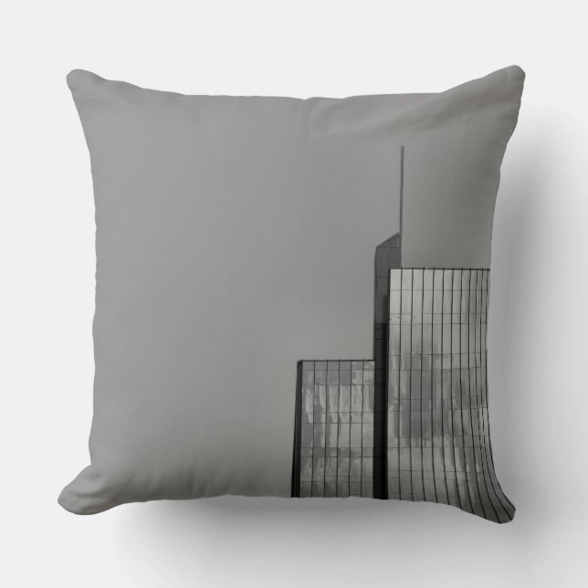 Cool, modern, urban architecture photo cushion (Front)