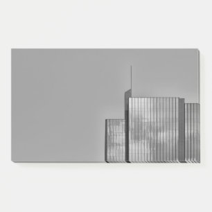 Cool, modern, urban architecture photo post-it notes