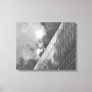 Cool, modern, urban nature and architecture canvas print