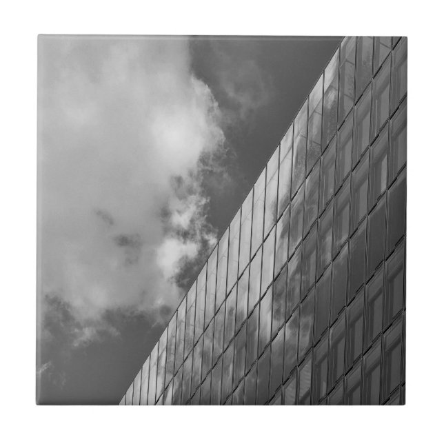 Cool, modern, urban nature and architecture tile (Front)