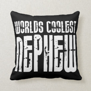 Cool Modern Urban Nephews : Worlds Coolest Nephew Cushion
