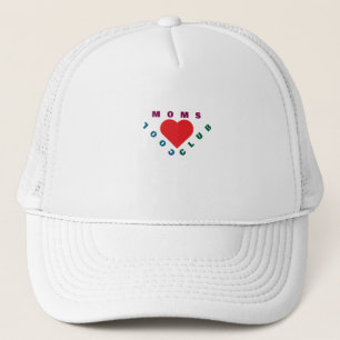 Cool Moms Club Fun Colourful Mum Life Quote Shi Trucker Hat