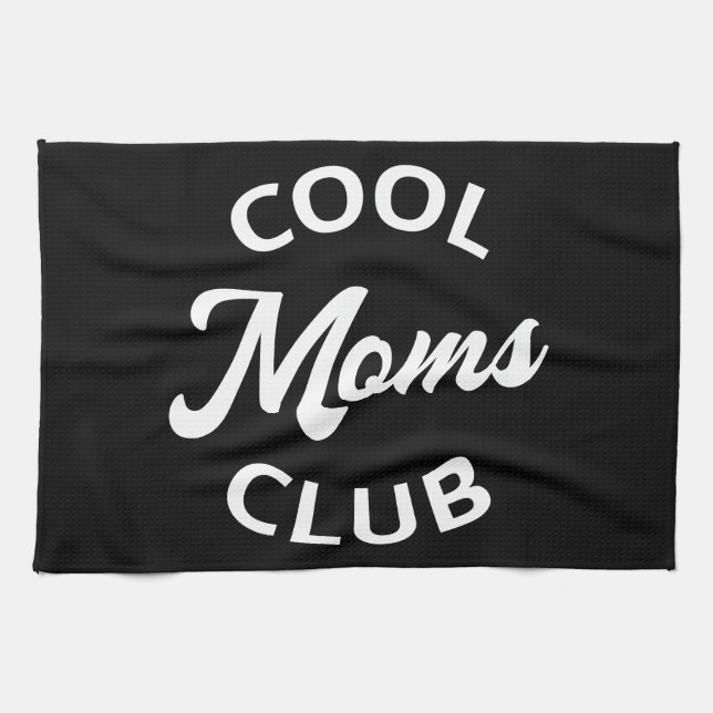 Cool Moms Club I Tea Towel (Horizontal)