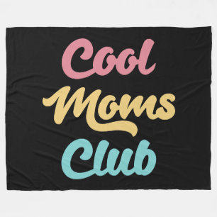 Cool Moms Club II Fleece Blanket