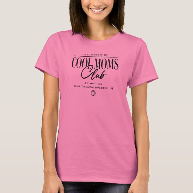 Cool Moms Club Shirt, Mama Pullover Personalisiert (Front)
