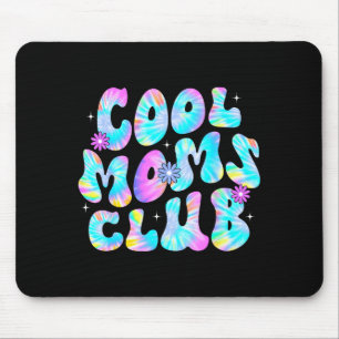 Cool moms club tie dye mum life mama happy mother' mouse pad