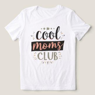 Cool Moms Club Trendy Mother's Day Mama Gift Tri-Blend Shirt
