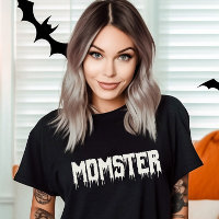 Cool Momster Drippy Script Fun Mum's Halloween