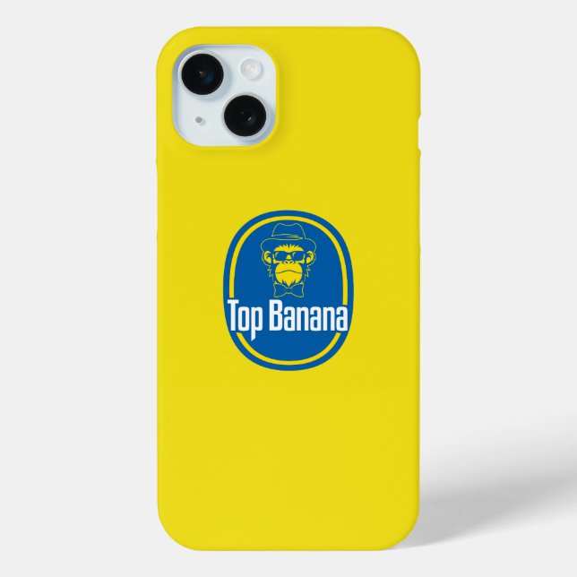 Cool Monkey Top Banana Case-Mate iPhone Case (Back)