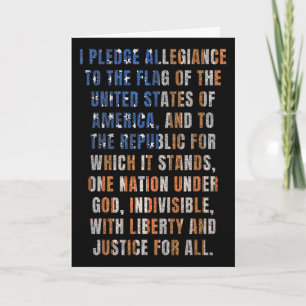 Cool Monkey With American Flag Sungles 4th Of July Card