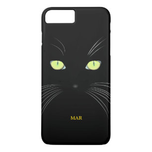 Cool Monogram Black Cat Case-Mate iPhone Case