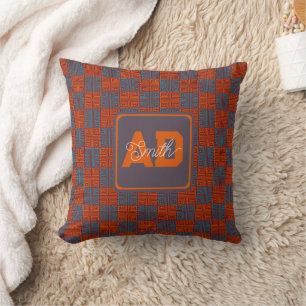 Cool Monogram Custom Pillow For Best Friends
