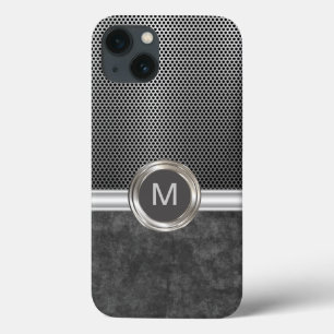 Cool Monogram Rugged Look iPhone 13 Case
