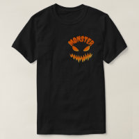 Cool Monster Crew T-Shirt Design