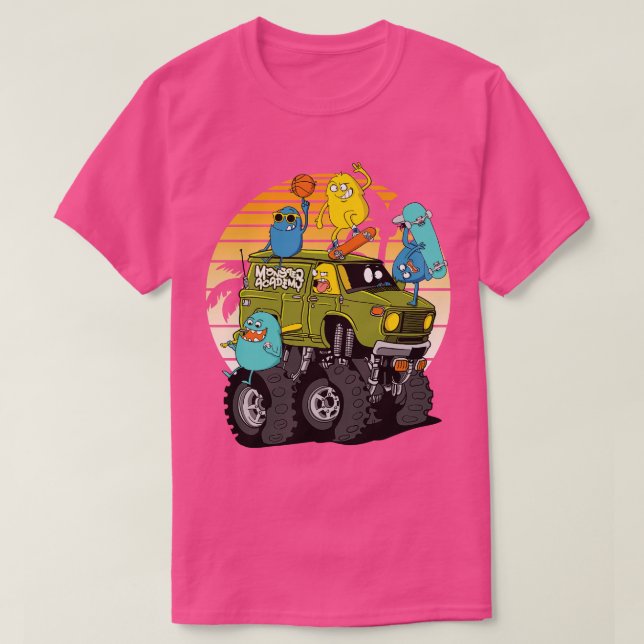 Cool Monster Design Academy  T-Shirt (Design Front)