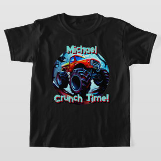 Cool Monster Truck  Crunch Time T-Shirt