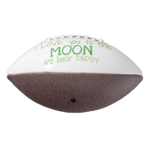 Cool Moon and Back Dad Football Personalise